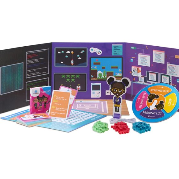 NEW Brown Toy Box Coding and App Development Steam Kit/Kids Coding Activity Box - Picture 3 of 10